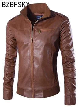 BZBFSKY 3XL Mens Zipper Leather Jacket Classic Style Motorcycling PU Leather Jackets Men Slim Male Motor Jacket Men's clothing
BZBFSKY 3XL Mens Zipper Leather Jacket Classic Style Motorcycling PU Leather Jackets Men Slim Male Motor Jacket Men's clothing