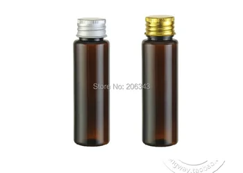 30ml brown plastic PET bottle ,toilet water bottle,lotion bottle with silver/gold aluminum lid
30ml brown plastic PET bottle ,toilet water bottle,lotion bottle with silver/gold aluminum lid