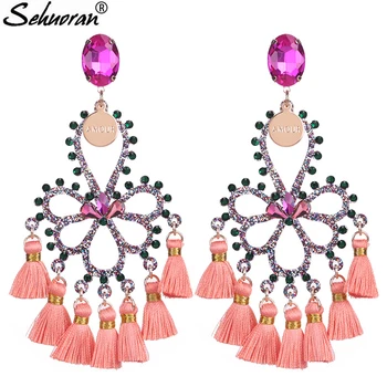 Sehuoran Tassel Earrings Oorbellen Pendientes Long Drop Earrings Wedding Party Bridal Fringed Statement Earrings Jewelry Gift
Sehuoran Tassel Earrings Oorbellen Pendientes Long Drop Earrings Wedding Party Bridal Fringed Statement Earrings Jewelry Gift