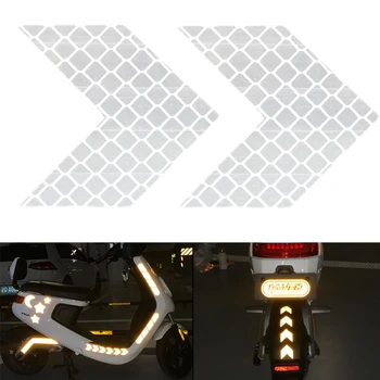 LEEPEE 4.5cm x 4cm 2 Piece/set Car Reflective Sticker Arrows Pattern Car Motorcycle Reflective Warning Sticker
LEEPEE 4.5cm x 4cm 2 Piece/set Car Reflective Sticker Arrows Pattern Car Motorcycle Reflective Warning Sticker