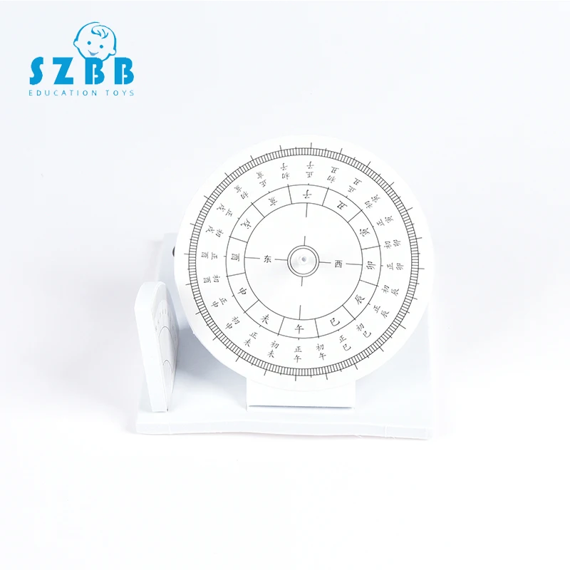SZ STEAM Diy Sun Clock Sundial Developing Intellectual STEM Toy Science Experiment Kit kids Lab Set Birthday Gift SZ3238
SZ STEAM Diy Sun Clock Sundial Developing Intellectual STEM Toy Science Experiment Kit kids Lab Set Birthday Gift SZ3238