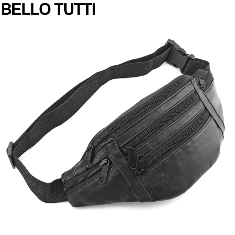 BELLO TUTTI Unisex Genuine Leather Waist Packs Fanny Pack Belt Bag Phone Pouch Bags Travel Waist Pack Male Small Waist Bag Black
BELLO TUTTI Unisex Genuine Leather Waist Packs Fanny Pack Belt Bag Phone Pouch Bags Travel Waist Pack Male Small Waist Bag Black