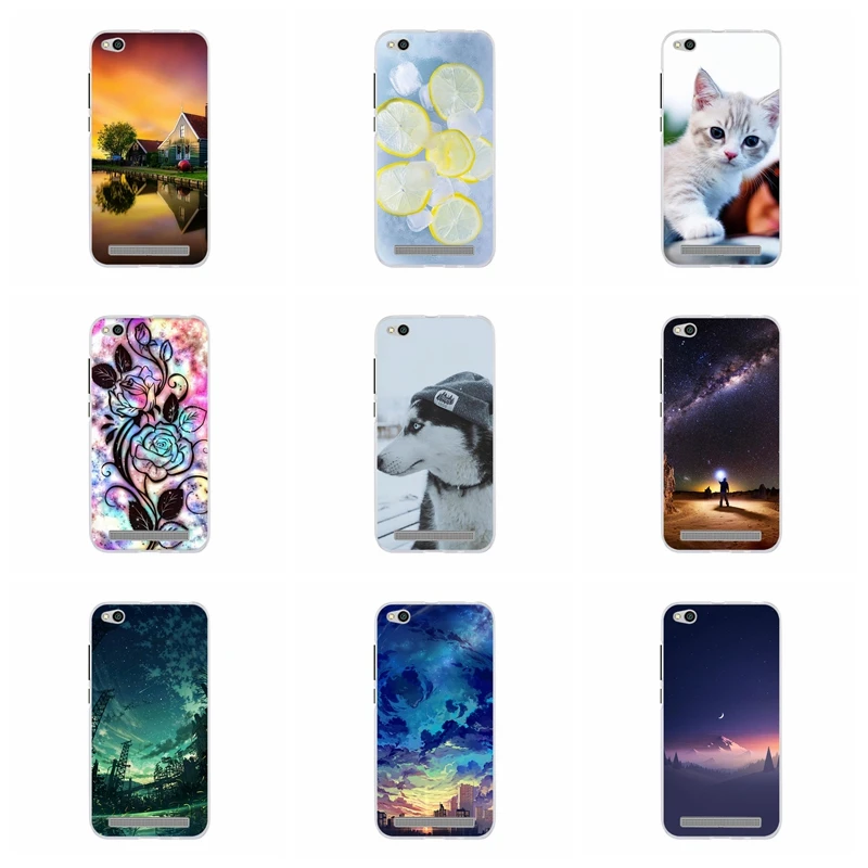 For Xiaomi Redmi 4A 5A 6A Case Cover For Xiaomi Redmi 4A 5A 6A Case Silicone For Xiomi Xioami Redmi 4A 5A 6A Redmi5a Phone Cases