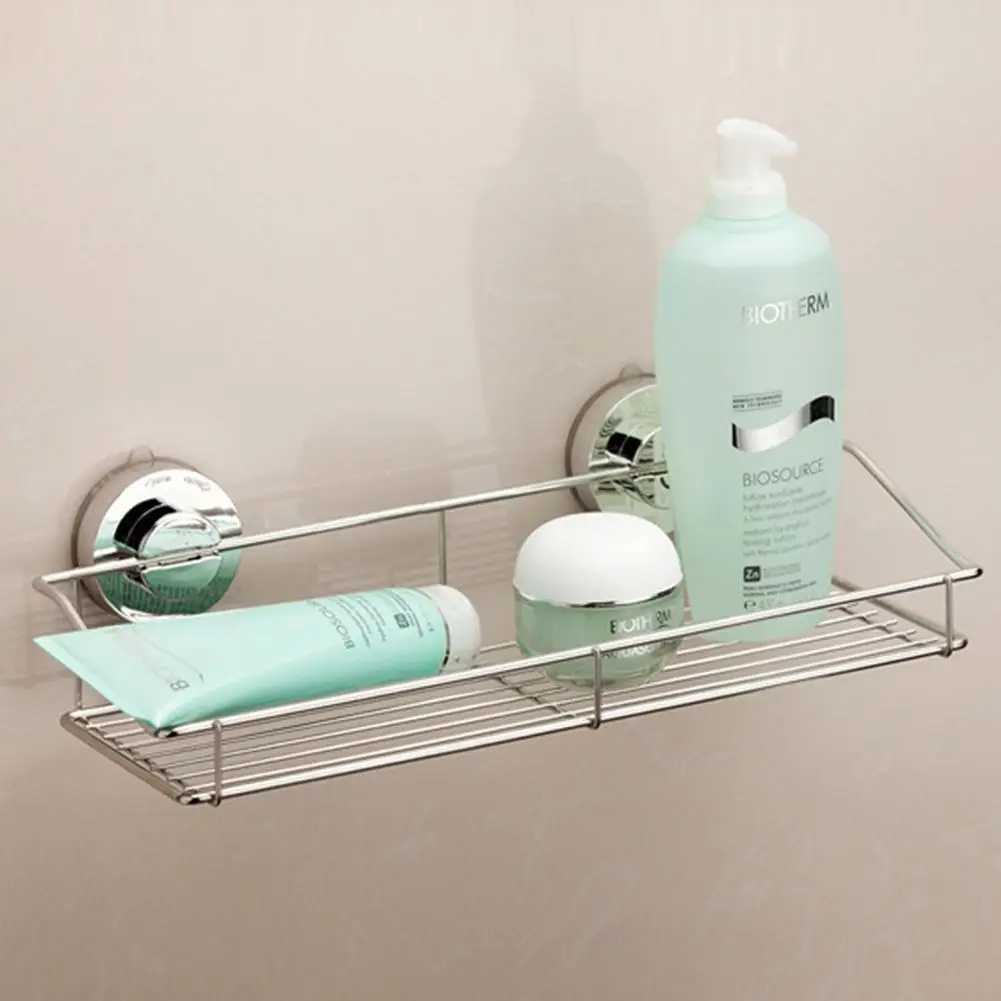 Stainless Bathroom Sucker Shelf Shower Caddy Container Holder Vacuum Lock Strong Suction for Kitchen Bathroom Use
Stainless Bathroom Sucker Shelf Shower Caddy Container Holder Vacuum Lock Strong Suction for Kitchen Bathroom Use