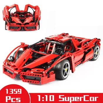 1359pcs Enzo 1:10 Racing Car Building Blocks For Children Jigsaw DIY Construction Toys Compatible Technic Bricks Gifts
1359pcs Enzo 1:10 Racing Car Building Blocks For Children Jigsaw DIY Construction Toys Compatible Technic Bricks Gifts