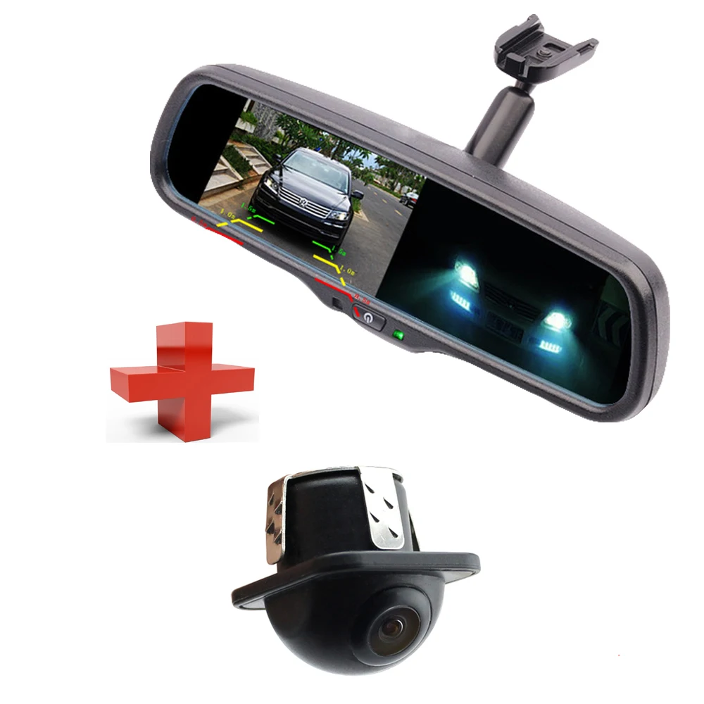Mirror Monitor 4.3 TFT LCD Electronic Auto Dimming 1000CD/M2 Car Monitor Special Bracket +Car Rear View Rearview
Mirror Monitor 4.3 TFT LCD Electronic Auto Dimming 1000CD/M2 Car Monitor Special Bracket +Car Rear View Rearview