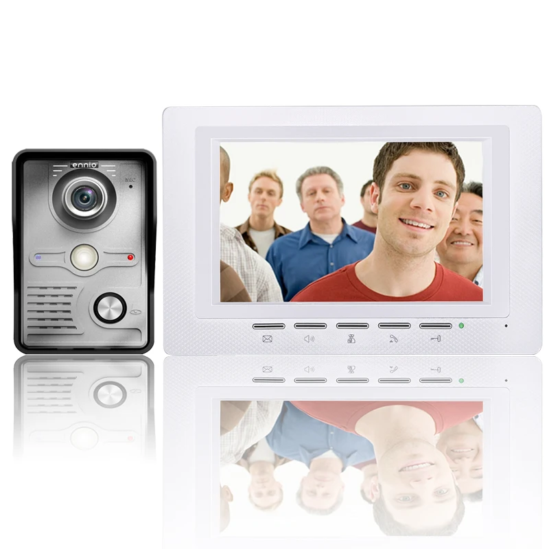 Home 7 inch TFT LCD Monitor Color Video Door Phone Intercom Doorbell System IR Outdoor Camera Doorphone
Home 7 inch TFT LCD Monitor Color Video Door Phone Intercom Doorbell System IR Outdoor Camera Doorphone