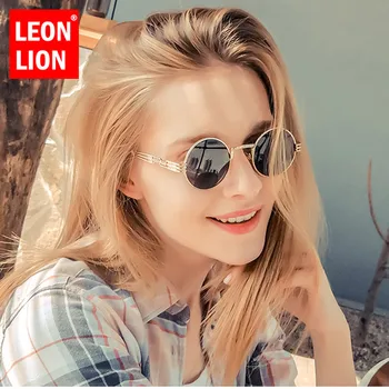 LeonLion 2019 Steampunk Round Sunglasses Women Retro High Quality Metal Sun Glasses for Women Vintage Brand Gafas De Sol Mujer
LeonLion 2019 Steampunk Round Sunglasses Women Retro High Quality Metal Sun Glasses for Women Vintage Brand Gafas De Sol Mujer