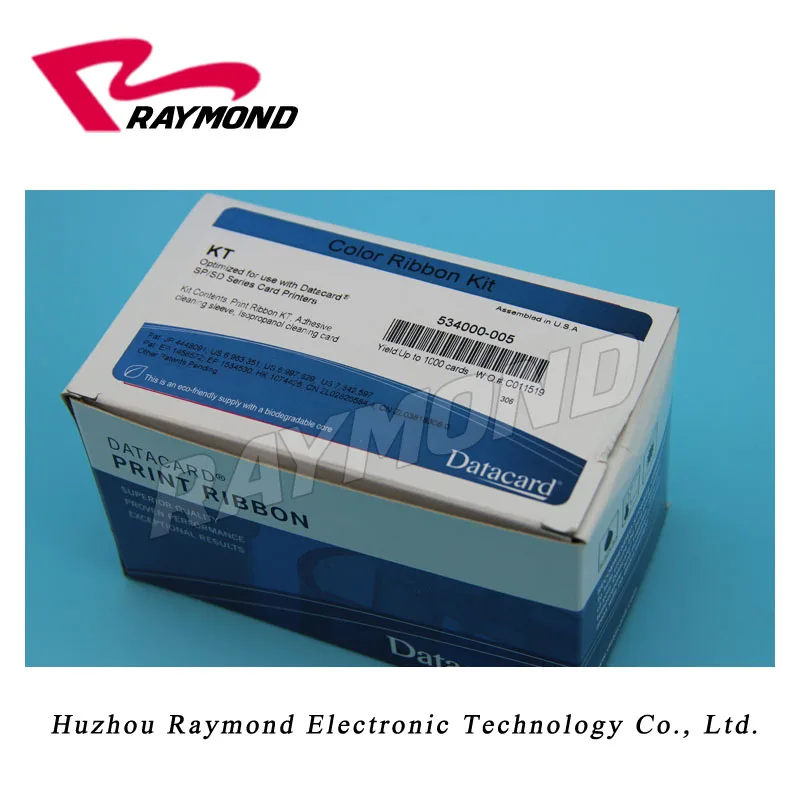 Datacard 534000-005 KT black ribbon for S260 sd360 and SP55plus series card printer
Datacard 534000-005 KT black ribbon for S260 sd360 and SP55plus series card printer