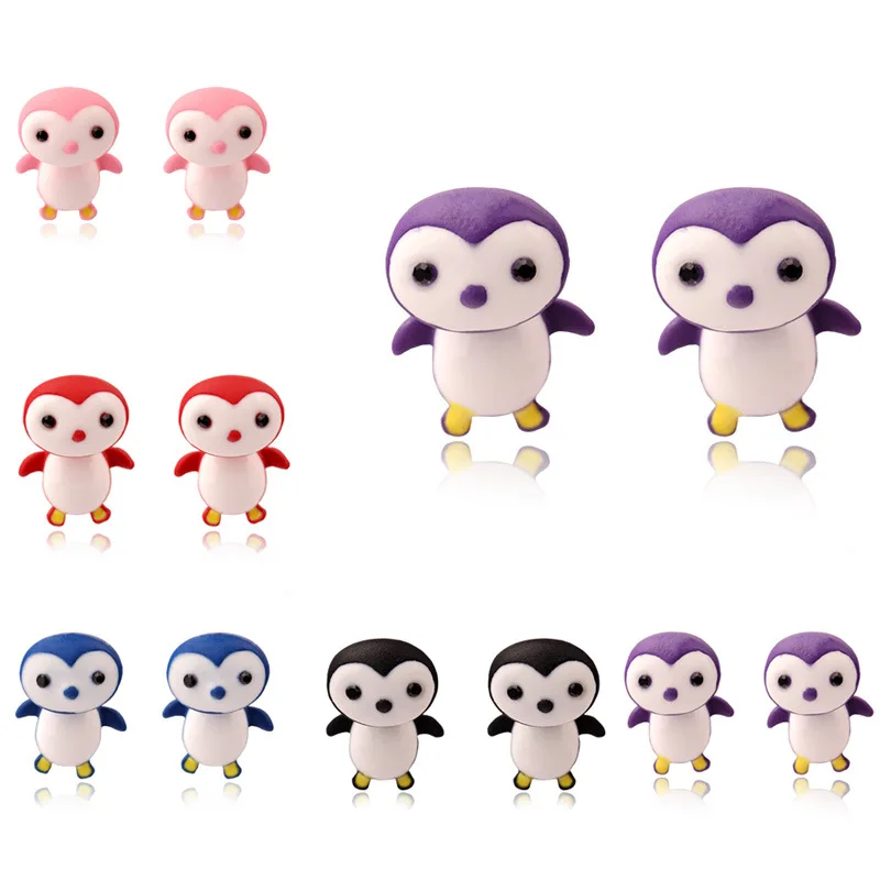 Pendientes Fashion Summer Style Handmade Alloy Polymer 3d Animal Penguin Stud Earring For Women Jewelry Brincos Bijoux 3155
Pendientes Fashion Summer Style Handmade Alloy Polymer 3d Animal Penguin Stud Earring For Women Jewelry Brincos Bijoux 3155