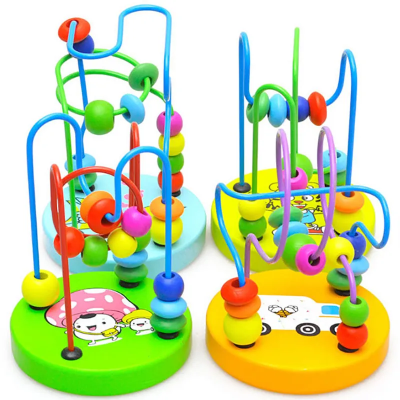 1Pcs Montessori Educational Toy Kids Baby Colorful Wooden Mini Around Beads Children Learning Education Random Color
1Pcs Montessori Educational Toy Kids Baby Colorful Wooden Mini Around Beads Children Learning Education Random Color