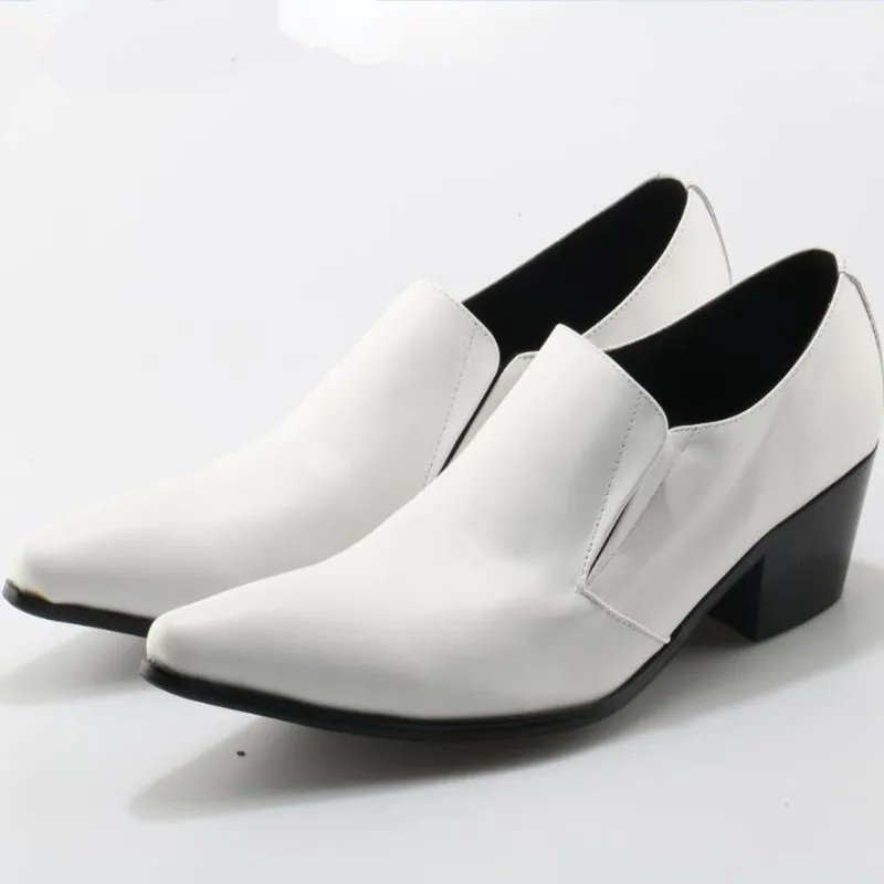 Elegant mens shoes high heels white party wedding mens genuine leather shoes oxford slipon formal shoe lasts luxury gents
Elegant mens shoes high heels white party wedding mens genuine leather shoes oxford slipon formal shoe lasts luxury gents