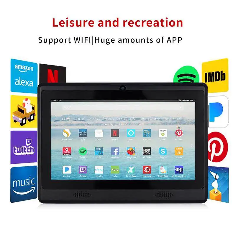 Распродажа! 7 дюймовый планшетный ПК AllWinner A33 Q78 Android 4 ядра 1 ГБ + 8 1024*600 Bluetooth Wi Fi