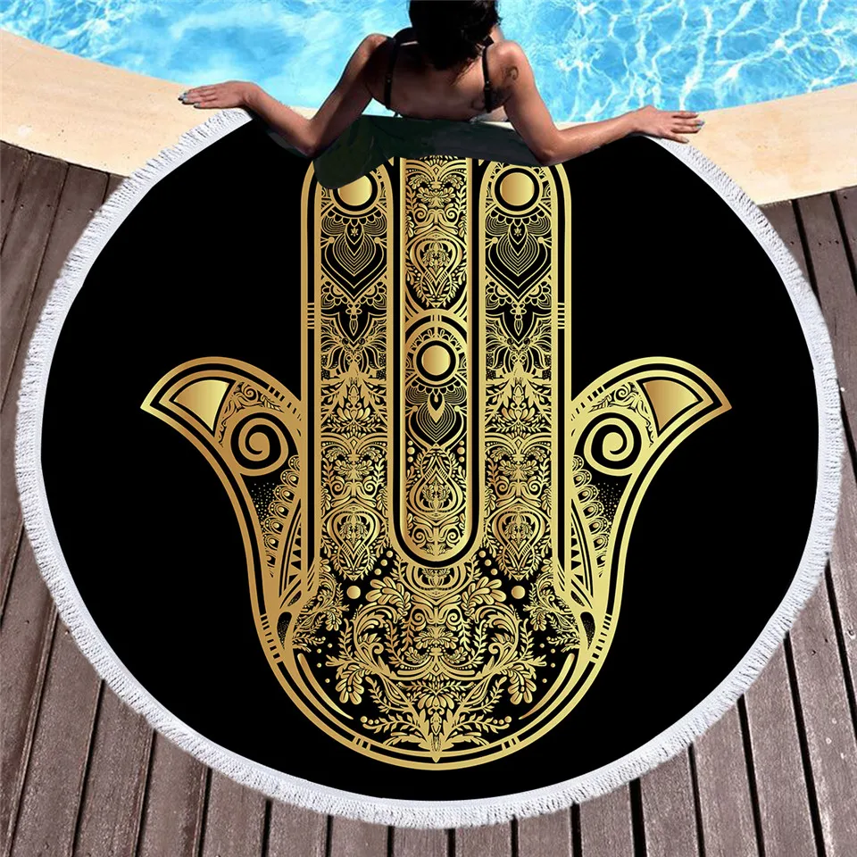 New Fashion Women Large Tassel Tapestry Black Round Beach Towel Hand Bohemian Blanket Floral Mat 150cm
New Fashion Women Large Tassel Tapestry Black Round Beach Towel Hand Bohemian Blanket Floral Mat 150cm