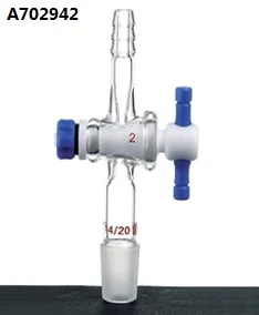 A702942 synthware,Adapter, Vacuum, PTFE stopcock, Joint:29/42, Stopcock Bore:2mm
A702942 synthware,Adapter, Vacuum, PTFE stopcock, Joint:29/42, Stopcock Bore:2mm
