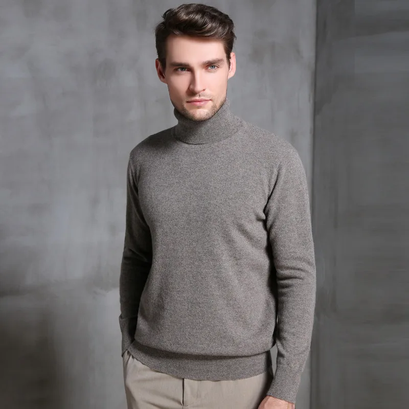 LHZSYY Men Autumn And Winter New 100% Cashmere sweater High lapel Slim Knit Pullover Solid color Leisure High-grade Warm Sweater
LHZSYY Men Autumn And Winter New 100% Cashmere sweater High lapel Slim Knit Pullover Solid color Leisure High-grade Warm Sweater