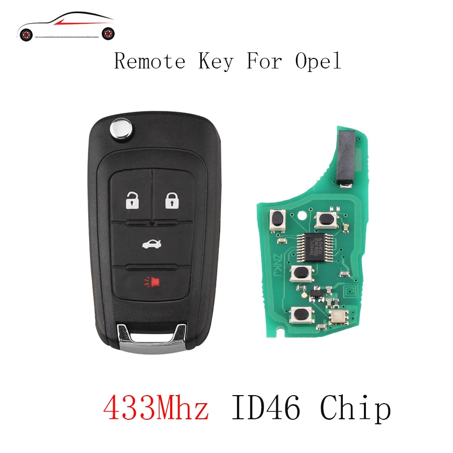 GORBIN 433Mhz Remote key For Opel Vauxhall Astra J Corsa E Insignia Zafira C 2009 2010 2011 2012 2013 2014 2015 2016 ID46 chip
GORBIN 433Mhz Remote key For Opel Vauxhall Astra J Corsa E Insignia Zafira C 2009 2010 2011 2012 2013 2014 2015 2016 ID46 chip