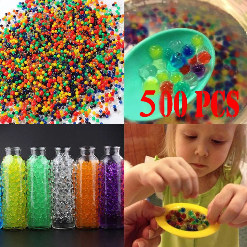 500pcs/bag Crystal Soil Hydrogel Gel Polymer Water Beads Flower/Wedding/Decoration Maison Growing Water Balls Big Home Decor
500pcs/bag Crystal Soil Hydrogel Gel Polymer Water Beads Flower/Wedding/Decoration Maison Growing Water Balls Big Home Decor