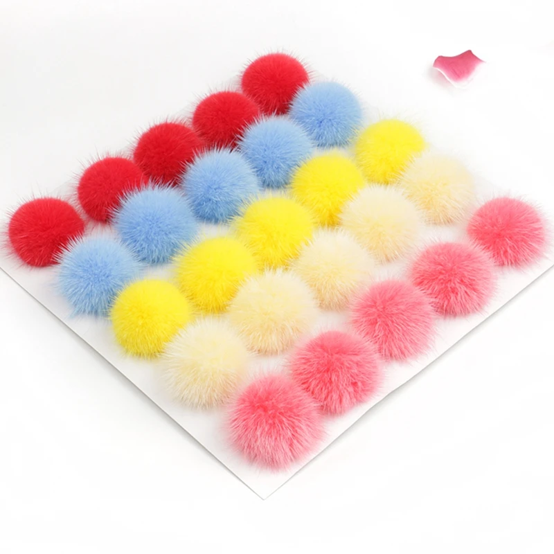 64pcs Diy Pompon 3.5cm Imitation Mink Pompoms Fur Balls For Keychain Scarf Shoes Hats Fluffy Pom Pom Diy Crafts Accessories
64pcs Diy Pompon 3.5cm Imitation Mink Pompoms Fur Balls For Keychain Scarf Shoes Hats Fluffy Pom Pom Diy Crafts Accessories
