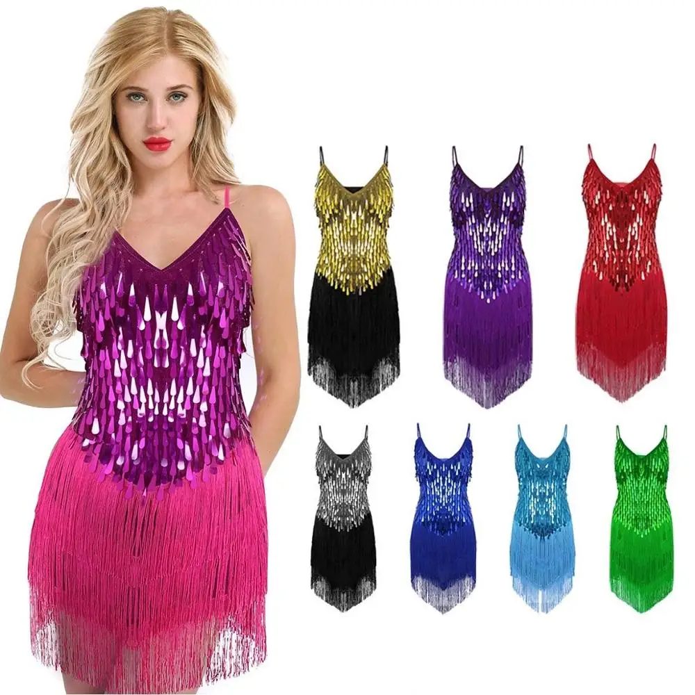 Vintage 1920s Great Gatsby Flapper Dress Sexy V-Neck Backless Strap Dance Dress Costumes Shimmer Mini Fringed Sequin Dress
Vintage 1920s Great Gatsby Flapper Dress Sexy V-Neck Backless Strap Dance Dress Costumes Shimmer Mini Fringed Sequin Dress