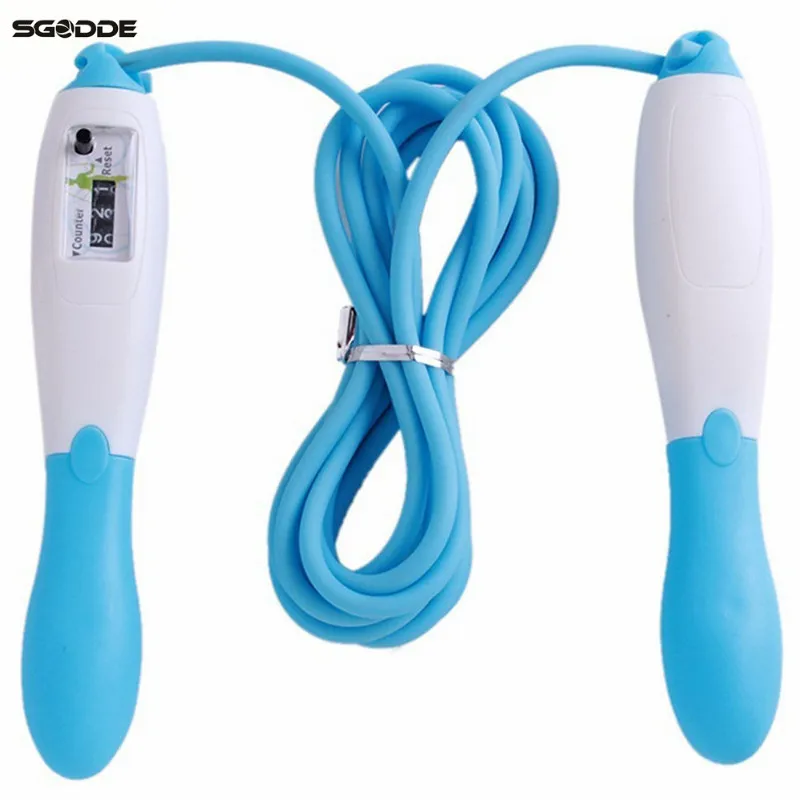SGODDE 1 Pcs Excercise Workout Gym Fitness Exercise Skipping Rope Jump Counter Automatic Digital Jump Ropes Fitness Equipments
SGODDE 1 Pcs Excercise Workout Gym Fitness Exercise Skipping Rope Jump Counter Automatic Digital Jump Ropes Fitness Equipments