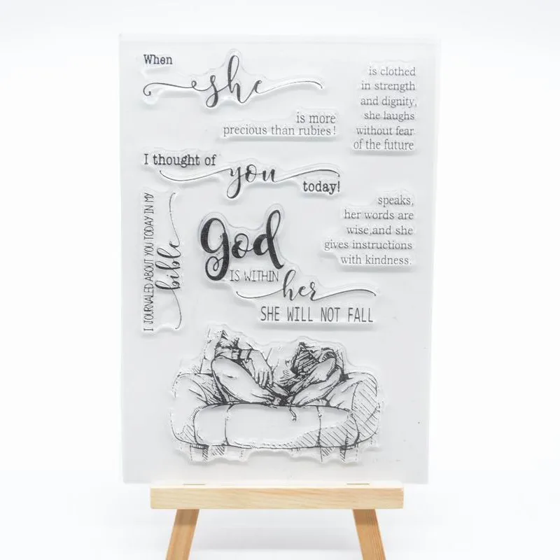 GOD Transparent Clear Silicone Stamp/Seal for DIY scrapbooking/photo album Decorative clear stamp
GOD Transparent Clear Silicone Stamp/Seal for DIY scrapbooking/photo album Decorative clear stamp