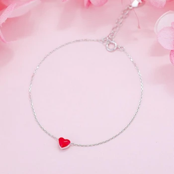 Heart Sweet Korea Fresh Student Gift 925 Sterling Silver Temperament Female Trendy Resizable Bracelets SBR049
Heart Sweet Korea Fresh Student Gift 925 Sterling Silver Temperament Female Trendy Resizable Bracelets SBR049