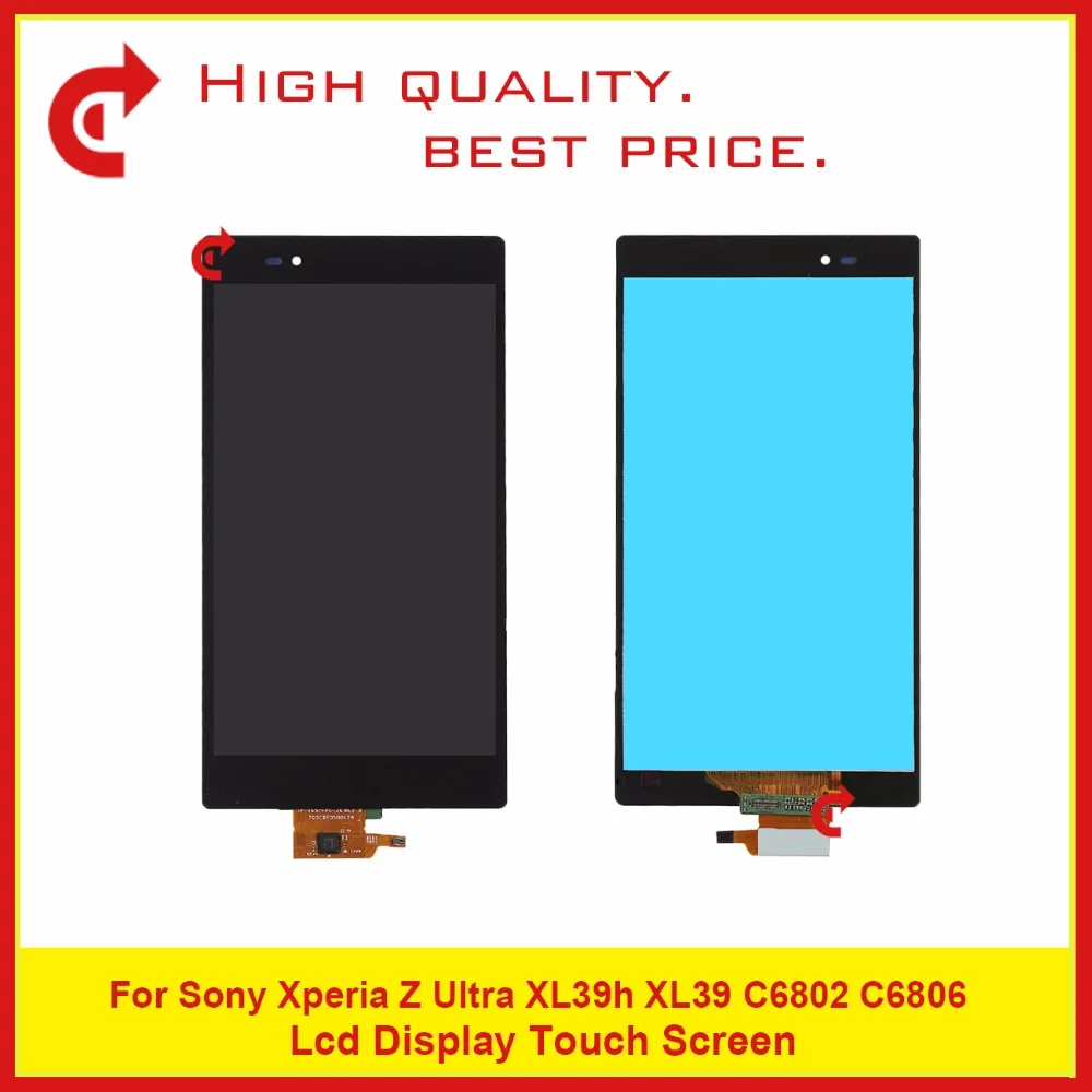 High Quality 6.44" For Sony Xperia Z Ultra XL39h XL39 C6802 C6806 LCD Display With TouchScreen Digitizer Sensor Panel
High Quality 6.44" For Sony Xperia Z Ultra XL39h XL39 C6802 C6806 LCD Display With TouchScreen Digitizer Sensor Panel