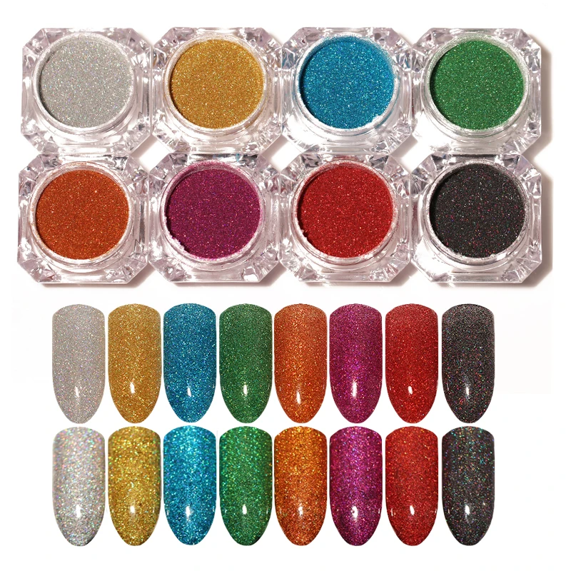 1 Box Holographic Nail Glitter Laser Powder Gold Sliver Mixed Colors Shiny Pigment Shining Dust DIY Nail Art Design Decoration
1 Box Holographic Nail Glitter Laser Powder Gold Sliver Mixed Colors Shiny Pigment Shining Dust DIY Nail Art Design Decoration