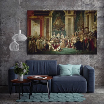 Coronation of Napoleon I, Artist Jacques Louis David Classical painting Art Canvas Print Painting Wall Picture Home Decor
Coronation of Napoleon I, Artist Jacques Louis David Classical painting Art Canvas Print Painting Wall Picture Home Decor