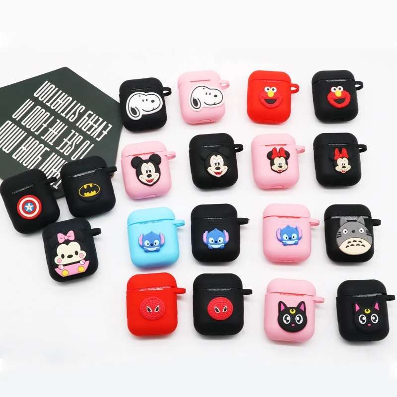 Cute Cartoon Bluetooth Wireless Earphone Case For Apple AirPods Silicone Charging Headphones Case for Air pods Protective Cover
Cute Cartoon Bluetooth Wireless Earphone Case For Apple AirPods Silicone Charging Headphones Case for Air pods Protective Cover