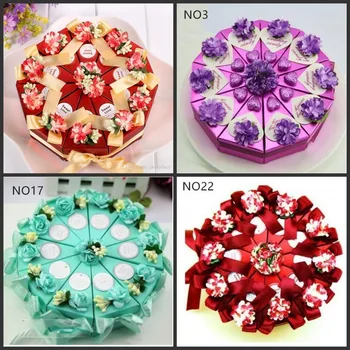 Cake Shaped Wedding Favor Candy Box Matte Paper Gift Bag With Artificial PE Rose Silk Flower For Wedding Party Supplies
Cake Shaped Wedding Favor Candy Box Matte Paper Gift Bag With Artificial PE Rose Silk Flower For Wedding Party Supplies