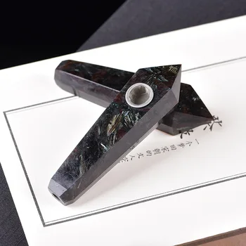 1pcs Natural Quartz Crystal Labradorite Stone Smoking Pipe To Heal 10.5x3x1.9cm Crystal Stone Decoration
1pcs Natural Quartz Crystal Labradorite Stone Smoking Pipe To Heal 10.5x3x1.9cm Crystal Stone Decoration