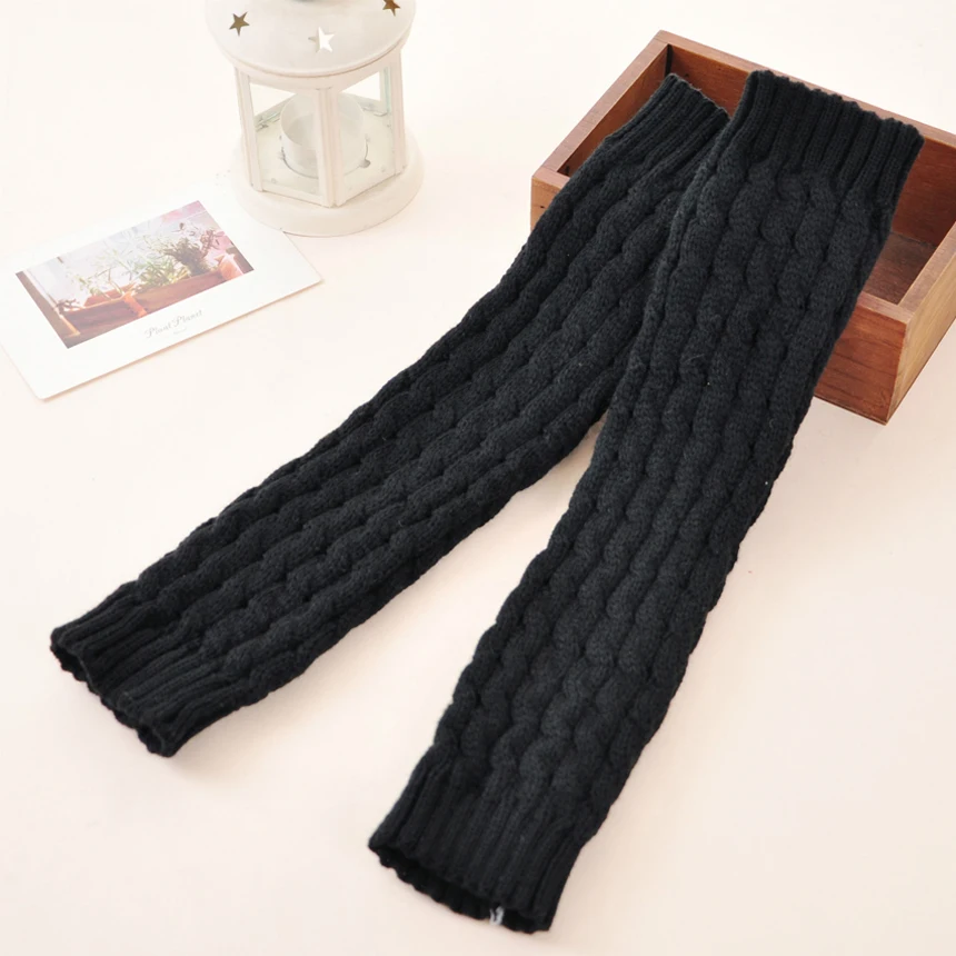 Good quality women winter leg warmer knitted over knee leg warmers for women knitted wool fahsion girl gaiter boot cover
Good quality women winter leg warmer knitted over knee leg warmers for women knitted wool fahsion girl gaiter boot cover