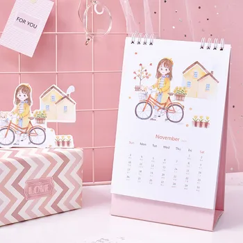 Coloffice 2019 Desktop Desk Calendar Original Hand-painted illustration Style Small Fresh Plan Book Office School Supplies 1PC
Coloffice 2019 Desktop Desk Calendar Original Hand-painted illustration Style Small Fresh Plan Book Office School Supplies 1PC