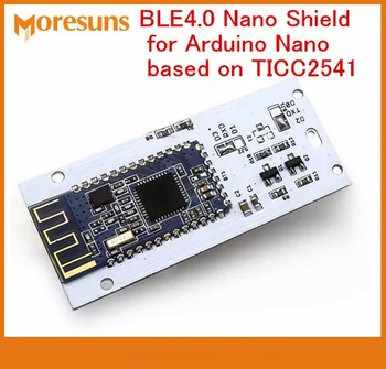 Fast Free Ship BLE4.0 Nano Shiled bluetooth 4.0Nano extension board for Arduino Nano accessories TICC2541
Fast Free Ship BLE4.0 Nano Shiled bluetooth 4.0Nano extension board for Arduino Nano accessories TICC2541