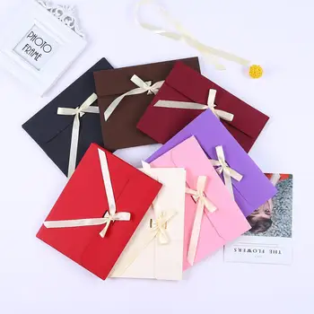 100pcs/lot Large Black Photo Envelope Packaging Case White Paper Gift Envelope For Silk Scarf with Ribbon Postcard Envelope Box
100pcs/lot Large Black Photo Envelope Packaging Case White Paper Gift Envelope For Silk Scarf with Ribbon Postcard Envelope Box