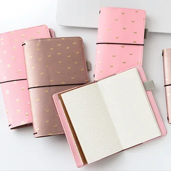 Vintage Gilding leather TN Travel Notebook DIY diary monthly planner meeting plan agenda organize fashion cute stationery supply
Vintage Gilding leather TN Travel Notebook DIY diary monthly planner meeting plan agenda organize fashion cute stationery supply