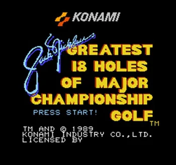Jack Nicklaus' Greatest 18 Holes of Championship Golf Region Free 60 Pin 8Bit Game Card For Subor Game Players
Jack Nicklaus' Greatest 18 Holes of Championship Golf Region Free 60 Pin 8Bit Game Card For Subor Game Players