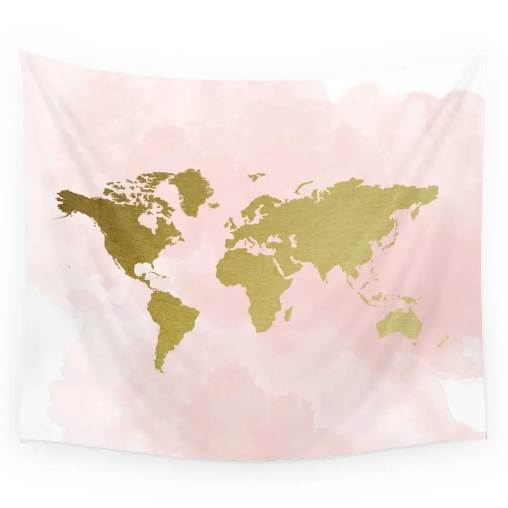 Gold World Map Poster Wall Tapestry Fabric Wall Hanging Tapestry Decor Polyester Curtains Plus Long Table Cover
Gold World Map Poster Wall Tapestry Fabric Wall Hanging Tapestry Decor Polyester Curtains Plus Long Table Cover
