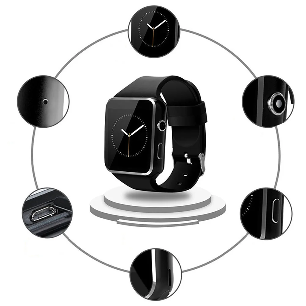Hot Sale Smart Watch men Bluetooth Sport Passometer Smartwatch with Camera Support SIM Card Whatsapp Facebook for Android Phone
Hot Sale Smart Watch men Bluetooth Sport Passometer Smartwatch with Camera Support SIM Card Whatsapp Facebook for Android Phone