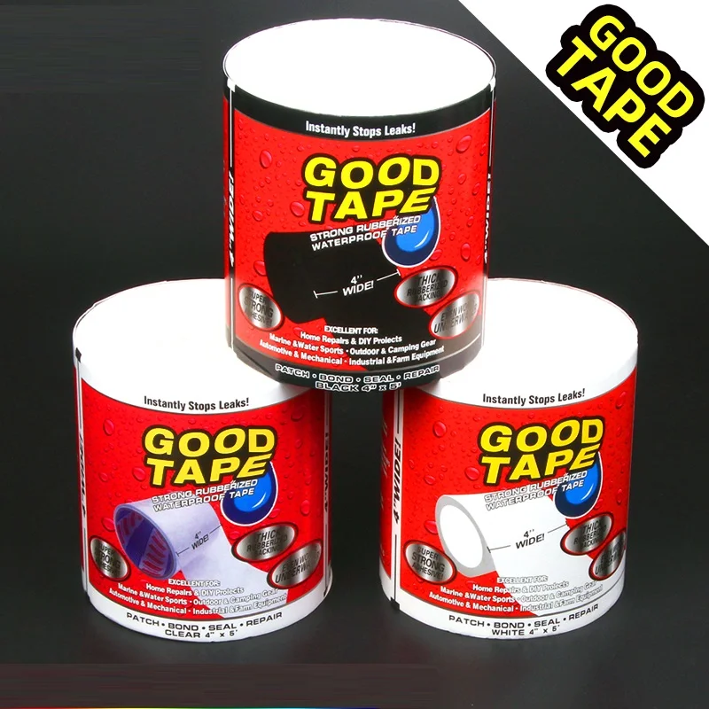 2x WATERPROOF ROLLS OF DUCT TAPE Repair DIY Water Resistant Plumbing//Sealing DIY