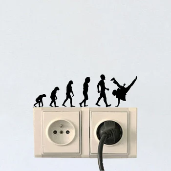 Evolution Break Dance Personality Home Decor Light Switch Wall Stickers Decals 6SS0200
Evolution Break Dance Personality Home Decor Light Switch Wall Stickers Decals 6SS0200