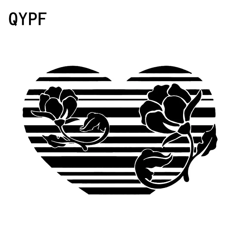 QYPF 16CM*10.6CM Fashion love Heart Roses Vinyl Car Sticker Decoration Decal Black/Silver C15-0658
QYPF 16CM*10.6CM Fashion love Heart Roses Vinyl Car Sticker Decoration Decal Black/Silver C15-0658