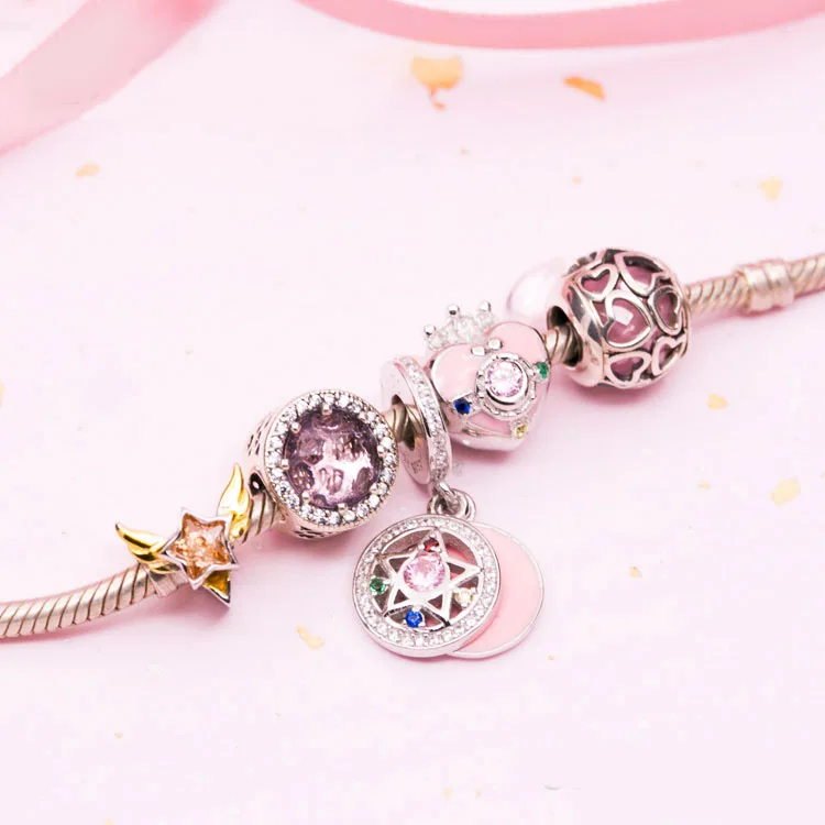 Sailor Moon 20th Anniversary Pink The Cosmic Heart Compact 925 Sterling Silver Beaded Bracelet Hand Chain Cosplay Gift N1
Sailor Moon 20th Anniversary Pink The Cosmic Heart Compact 925 Sterling Silver Beaded Bracelet Hand Chain Cosplay Gift N1