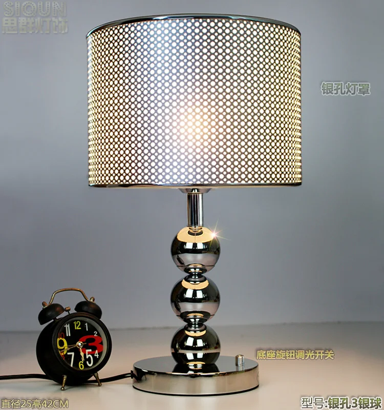 

Индивидуальные блестящие Настольные светильники, специальные хрустальные настольные светильники k9, современная лампа E27, светодиодная лампочка в подарок, модные и простые