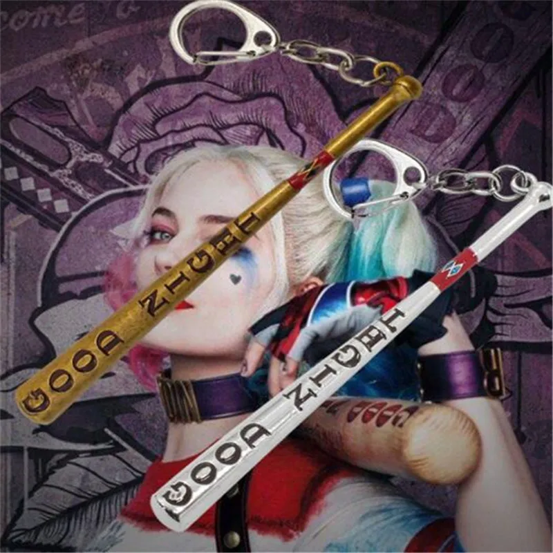 Suicide Squad Baseball Bat Keychain Harley Quinn Cosplay Metal Key Rings Both Men And Women Can Use
Suicide Squad Baseball Bat Keychain Harley Quinn Cosplay Metal Key Rings Both Men And Women Can Use