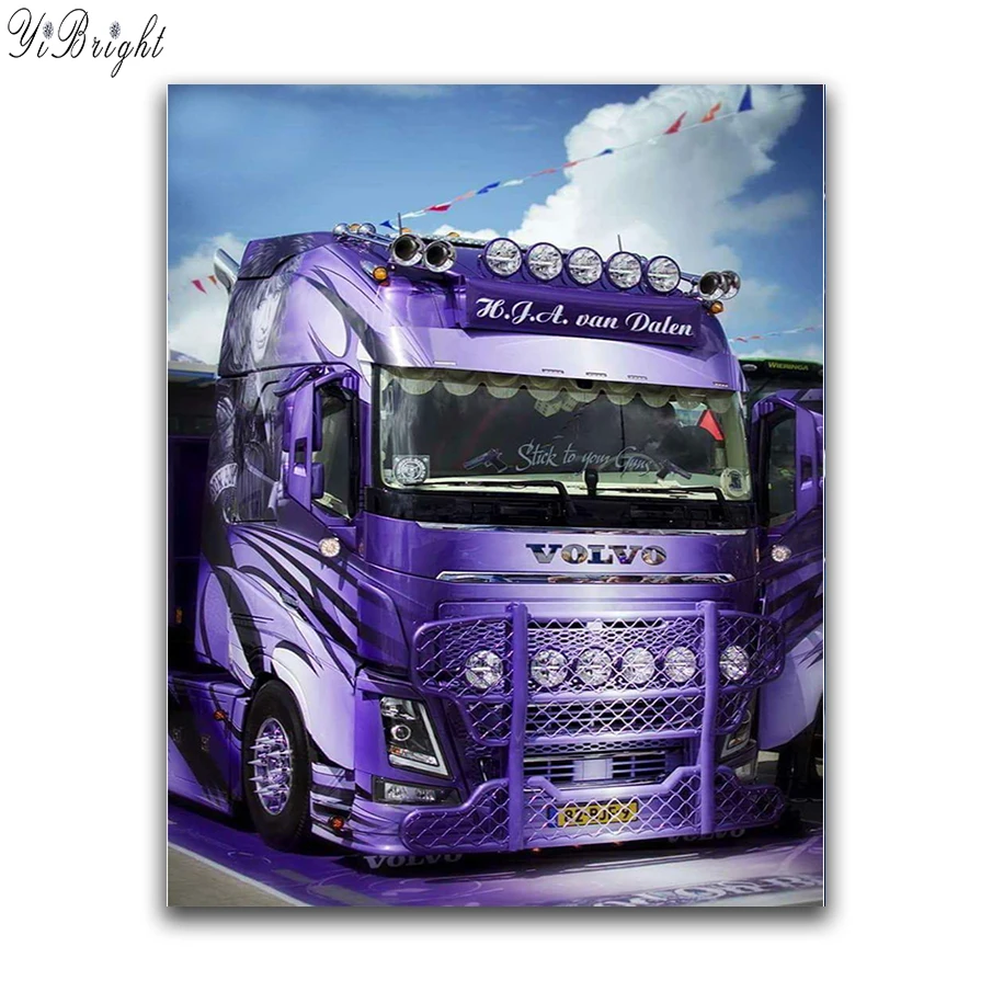 Full Square/Round Drill 5D DIY Diamond Painting "Purple truck" 3D Embroidery Cross Stitch Mosaic Rhinestone Home Decor YI DCC
Full Square/Round Drill 5D DIY Diamond Painting "Purple truck" 3D Embroidery Cross Stitch Mosaic Rhinestone Home Decor YI DCC