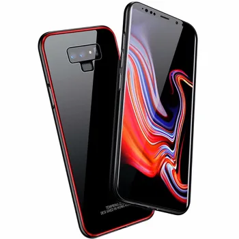 Luxury Aluminum Metal + Plastic + Tempered Glass Case For Samsung Galaxy Note 9 Note9 S9 Plus Shockproof Case Cover
Luxury Aluminum Metal + Plastic + Tempered Glass Case For Samsung Galaxy Note 9 Note9 S9 Plus Shockproof Case Cover