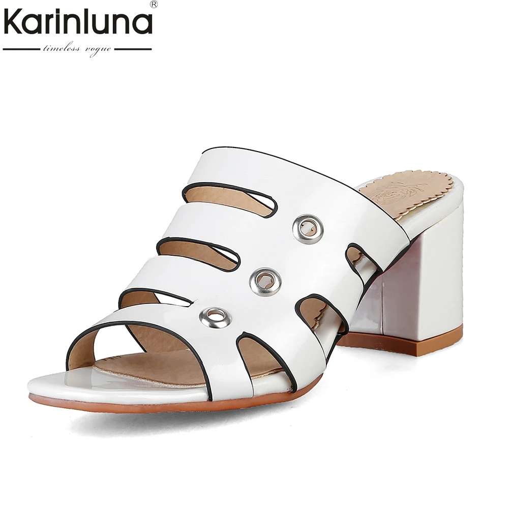 Hot Sale Metalic Mules Women 2019 Summer Plus Size 31-48 Hollow High Heels Slippers Women Casual Shoes Woman
Hot Sale Metalic Mules Women 2019 Summer Plus Size 31-48 Hollow High Heels Slippers Women Casual Shoes Woman